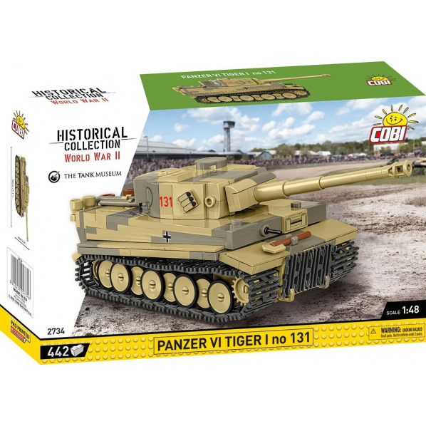 COBI 2734 Panzer VI Tiger I no 131 COBI 2734 Panzer VI Tiger I no 131