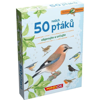 Mindok SK Expedice príroda: 50 našich vtákov
