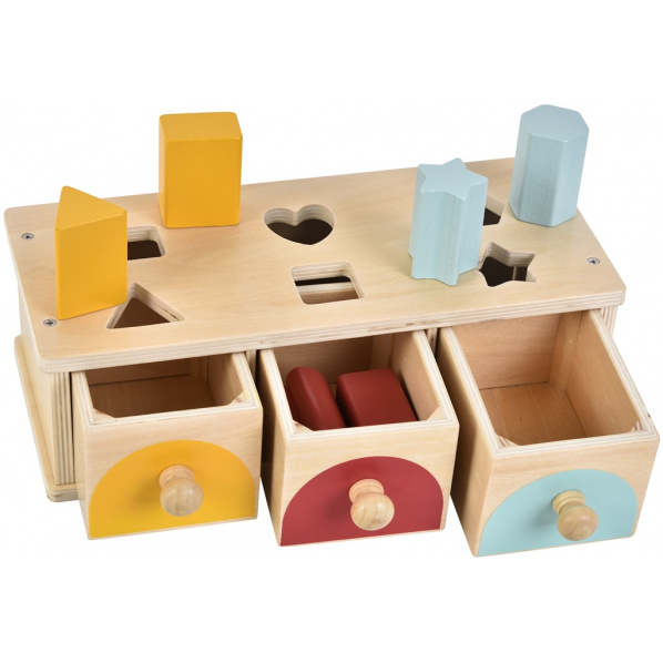 2Kids Toys Třídění tvarů Šuplíčky 2Kids Toys Třídění tvarů Šuplíčky