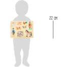 small foot Dřevěné puzzle Život na farmě