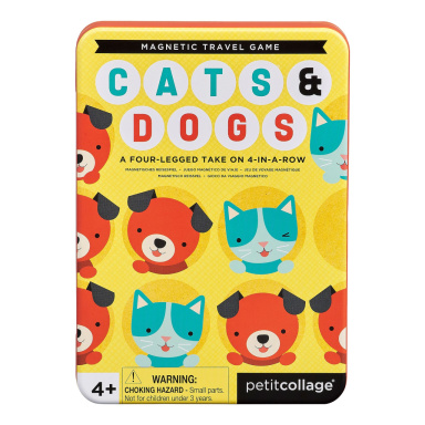Petit Collage Magnetická hra Kočky a psi