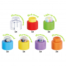 Quercetti 04147 Momy Soft Sensory Blocks