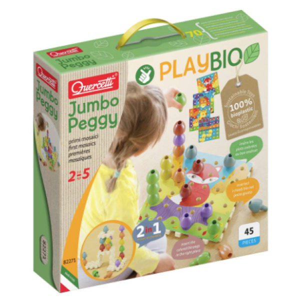 Quercetti 82271 Jumbo Peggy PlayBio Quercetti 82271 Jumbo Peggy PlayBio