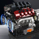 Mould King 10227 Automobilový motor Granturismo