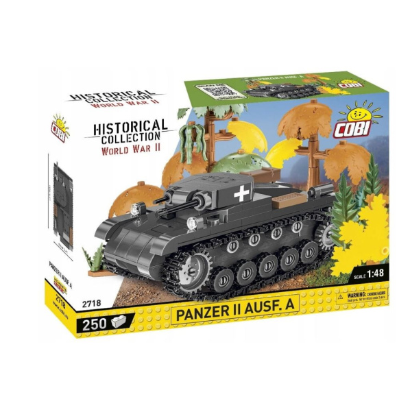 Cobi 2718 Německý tank Panzer II Ausf. A