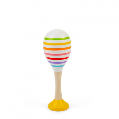 Bigjigs Toys Rumba koule sada 2 ks žlutá