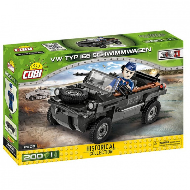 Cobi 2403 Německý osobní vůz VW typ 166 Schwimmwagen