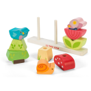 Le Toy Van Petilou skládací kostky veselá zahrádka