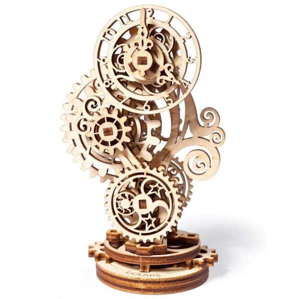 Ugears 3D dřevěné mechanické puzzle Steampunkové hodiny Ugears 3D dřevěné mechanické puzzle Steampunkové hodiny