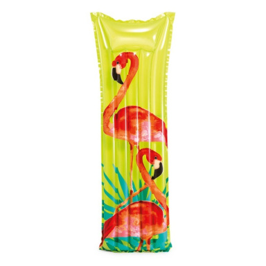 INTEX 59720 Matrace potisk/transparent, 183 x 69 cm – Plameňáci