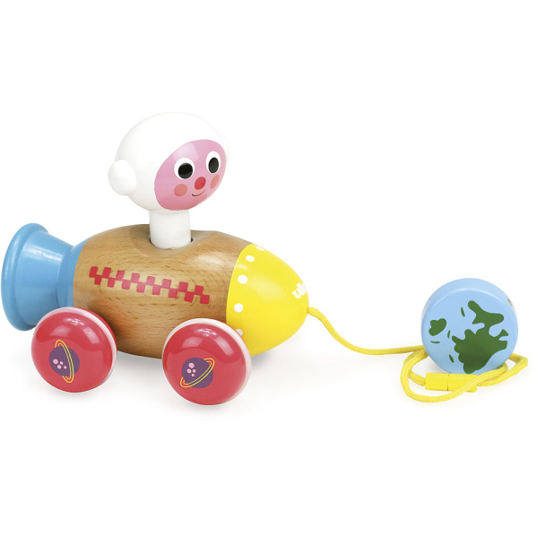 Vilac Tahací kosmonaut v raketě Vilac Tahací kosmonaut v raketě