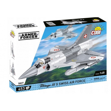 Cobi 5827 Švýcarský stíhací letoun Dassault Mirage III S
