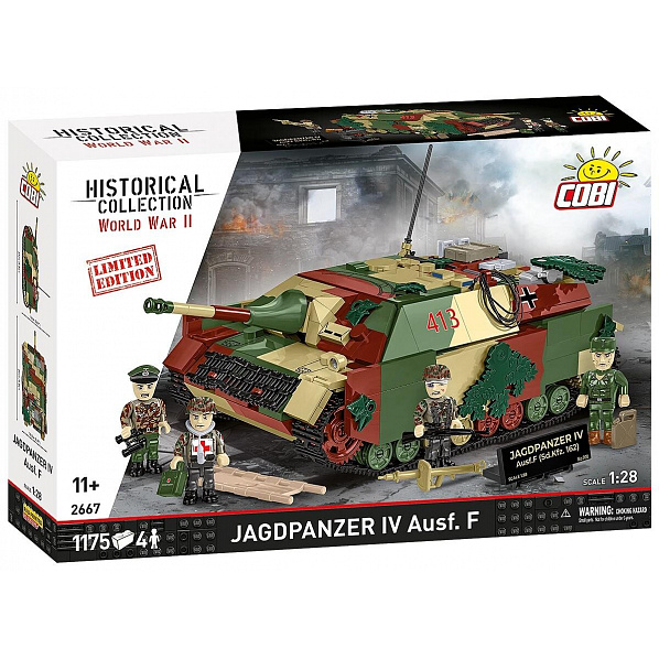COBI 2667 Jagdpanzer IV Ausf.F – limitovaná edice