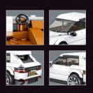Mould King 27025 Model auta Porsche Cayenne