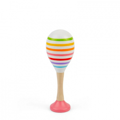 Bigjigs Toys Rumba koule sada 2 ks růžová