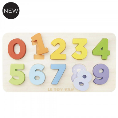 Le Toy Van Vkládací puzzle s čísly