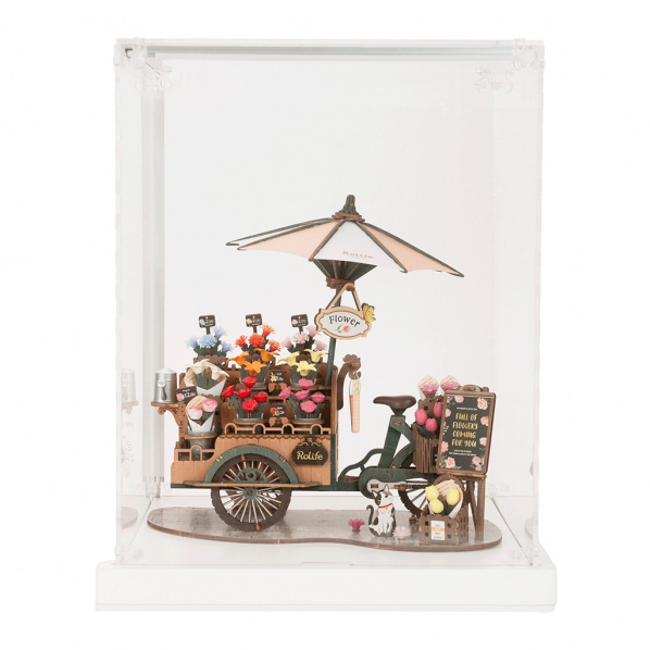 RoboTime Displej s Květinovým vozíkem RoboTime Displej s Květinovým vozíkem