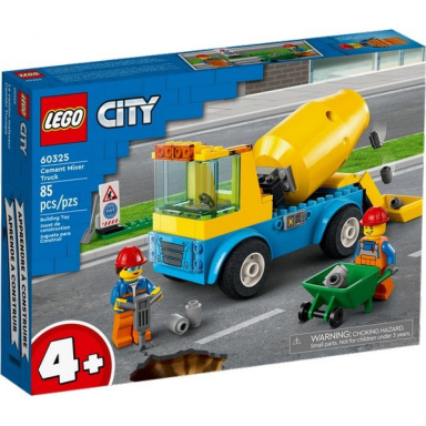 LEGO City 60325 Náklaďák s míchačkou na beton