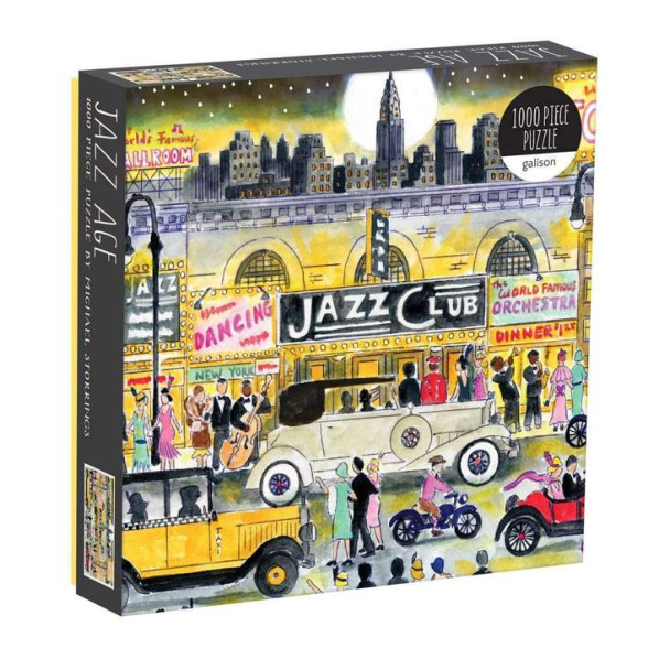 Galison Puzzle Jazzový klub 1000 dílků Galison Puzzle Jazzový klub 1000 dílků