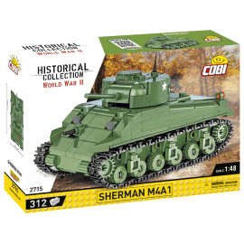 Cobi 2715 Americký tank Sherman M4A1