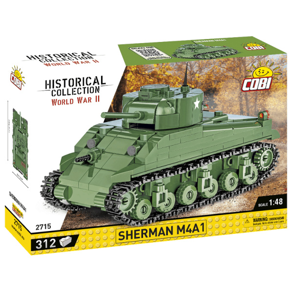 Cobi 2715 Americký tank Sherman M4A1