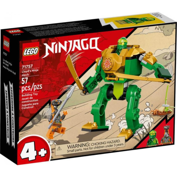 LEGO NINJAGO 71757 Lloydův nindžovský robot