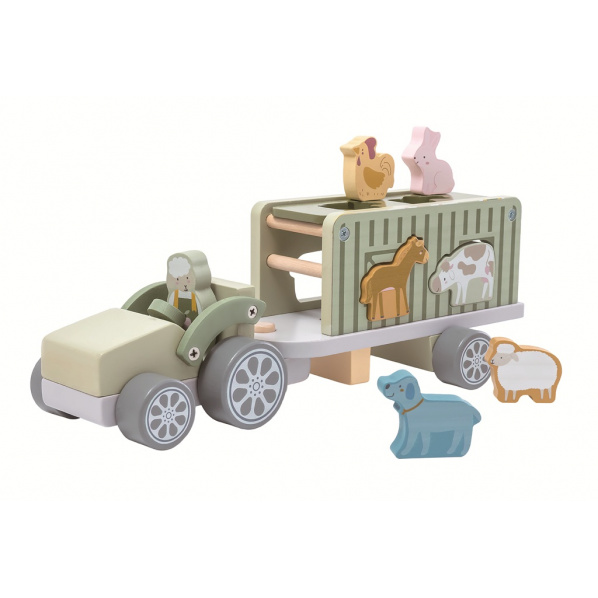 2Kids Toys Dřevěné auto se zvířátky 2Kids Toys Dřevěné auto se zvířátky