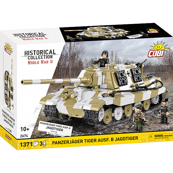 COBI 2674 Panzerjäger TIGER Ausf. B JAGDTIGER COBI 2674 Panzerjäger TIGER Ausf. B JAGDTIGER