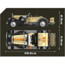 Mould King 10115 Klasický luxusní automobil Fantom