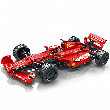 Reobrix 11007 F1 závodní vůz červený R/C 1:8