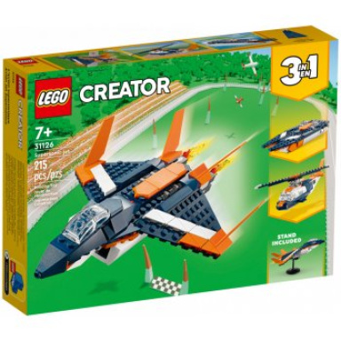 LEGO Creator 31126 Nadzvukový tryskáč