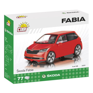 Cobi 24570 Škoda Fabia 2019, 1 : 35, 77 k