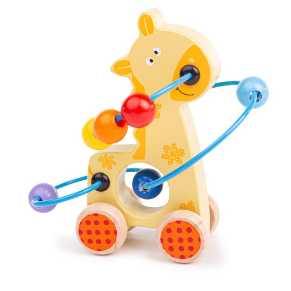 Bigjigs Baby Labyrint na kolečkách žirafa Bigjigs Baby Labyrint na kolečkách žirafa