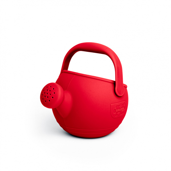Bigjigs Toys Silikonová konvička červená Cherry Bigjigs Toys Silikonová konvička červená Cherry