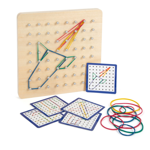 Small Foot Dřevěná deska Geoboard