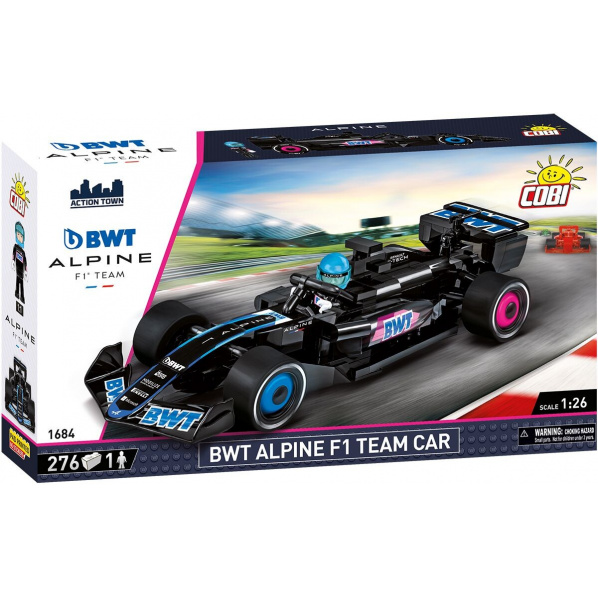 COBI 1684 BWT Alpine F1 Team Car COBI 1684 BWT Alpine F1 Team Car