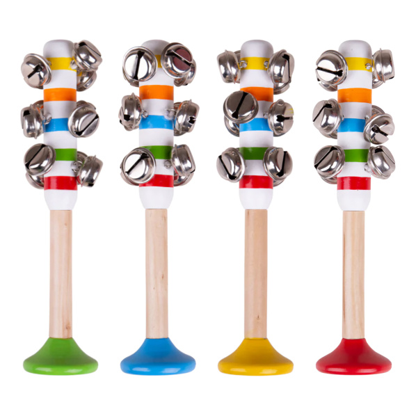 Bigjigs Toys Rolničky pruhované 1 ks Bigjigs Toys Rolničky pruhované 1 ks