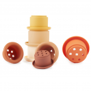 Bieco - Silikonové stohovací kelímky - Chocolate Bliss
