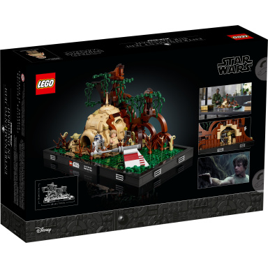 LEGO Star Wars 75330 Jediský trénink na planetě Dagobah diorama