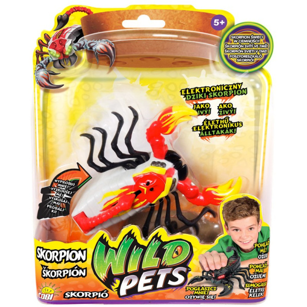Cobi WILD PETS Škorpión červený Pygmalino