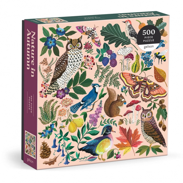 Galison Puzzle Podzimní příroda 500 dílků Galison Puzzle Podzimní příroda 500 dílků