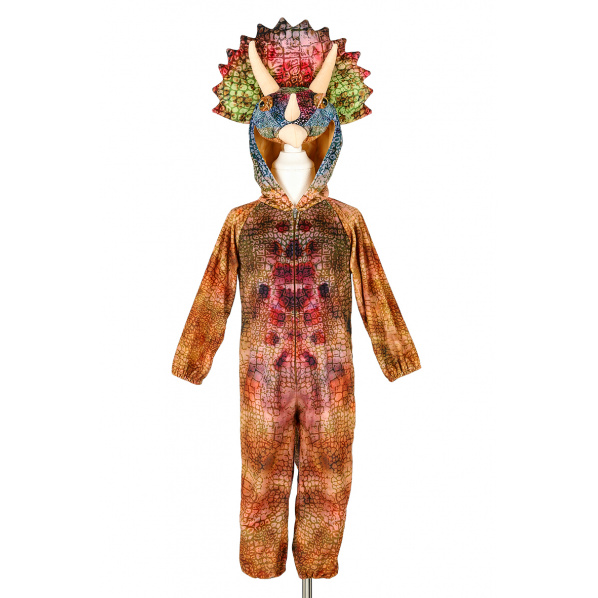 Souza! - dětský kostým - Triceratops - 5-6 let, 110-116 cm