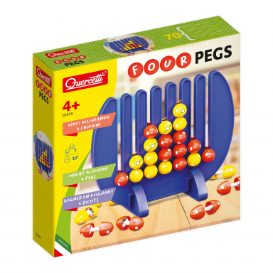 Quercetti 01010 Four Pegs