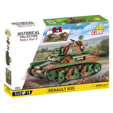 Cobi 2553 Francouzský tank Renault R 35