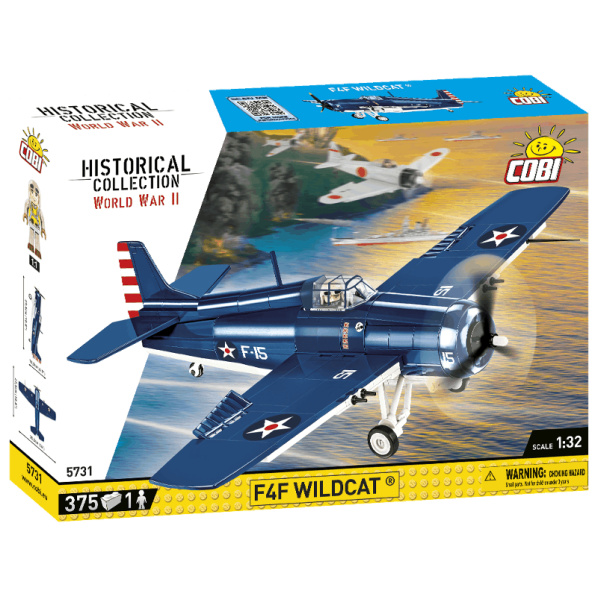 Cobi 5731 Americký stíhací letoun Grumman F4F Wildcat