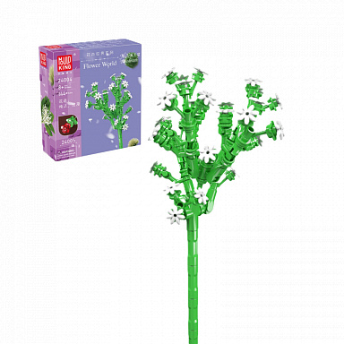 Mould King 24004 Květina Nevěstin závoj