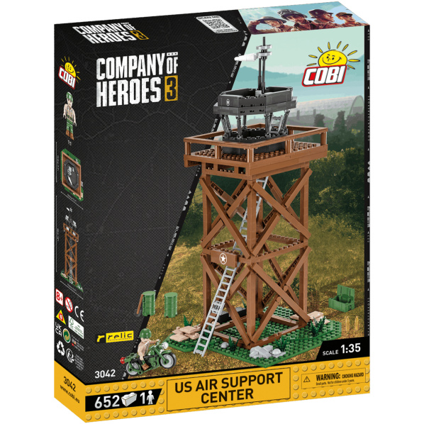 Cobi  3042 Americká věž řízení leteckého provozu - Company of Heroes. 