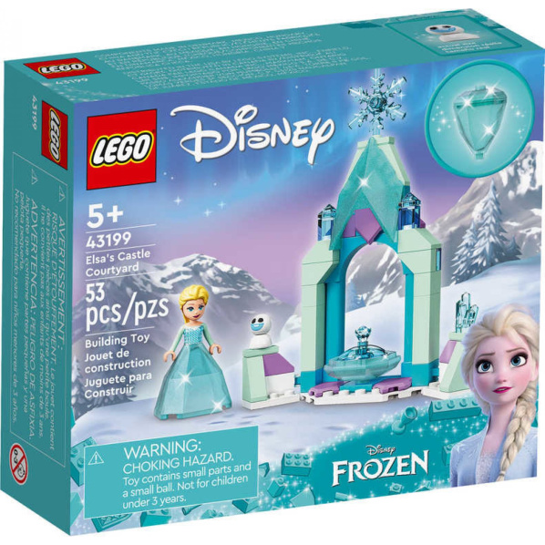 LEGO Disney 43199 Ledové království Elsa a zámecké nádvoří