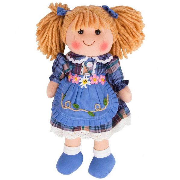 Bigjigs Toys Látková panenka Katie 34 cm Bigjigs Toys Látková panenka Katie 34 cm