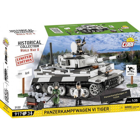 COBI 3122 Německý tank Panzerkampfwagen VI Tiger I – Limited Edition